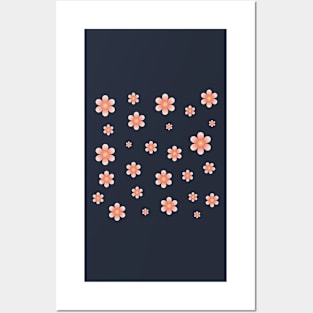 floral pattern Posters and Art